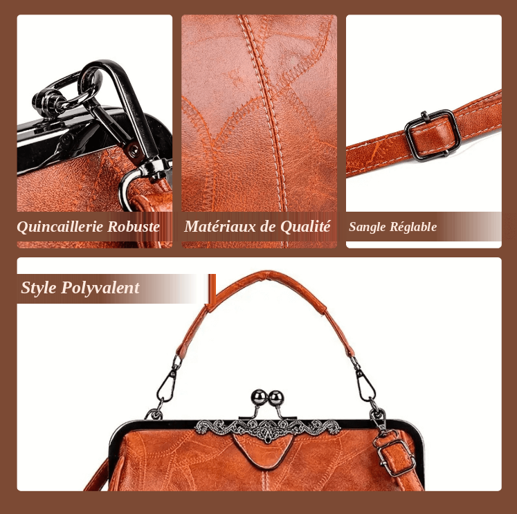 Adèle – Sac à main structuré