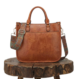 Ninon – Sac bandoulière à sangle motif