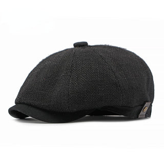 Linen Crown Cap