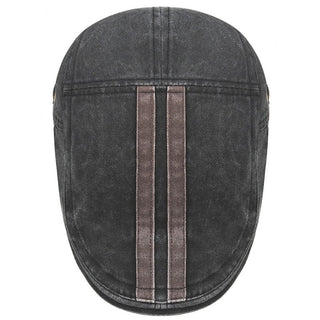 Denim Strip Cap