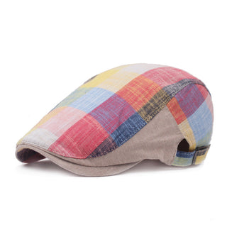 Vintage Check Cap