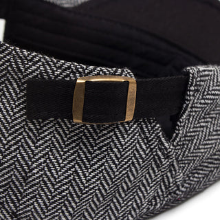 Herringbone Wool Driver Cap